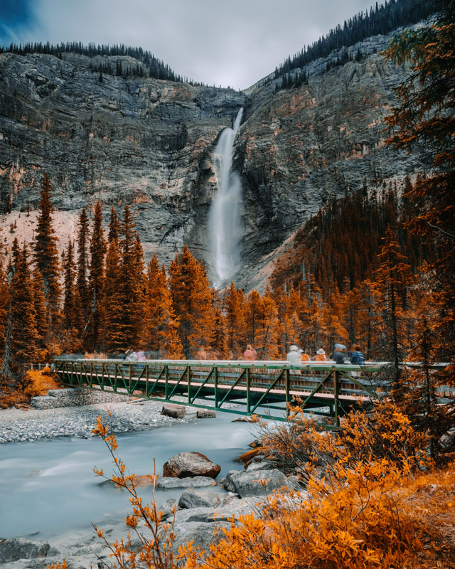 Takakkaw Falls im Yoho Nationalpark